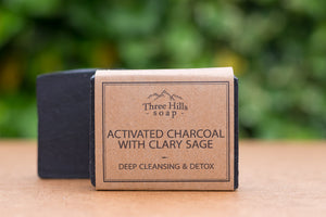 Activated Charcoal with Clary Sage Soap