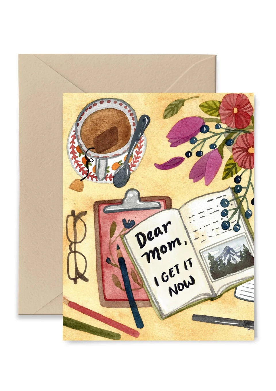 Dear Mom Greeting Card