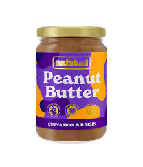Nutshed Peanut Butter Cinnamon & Raisin (280G)