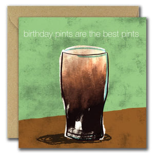 Birthday Pints (Greeting Card)