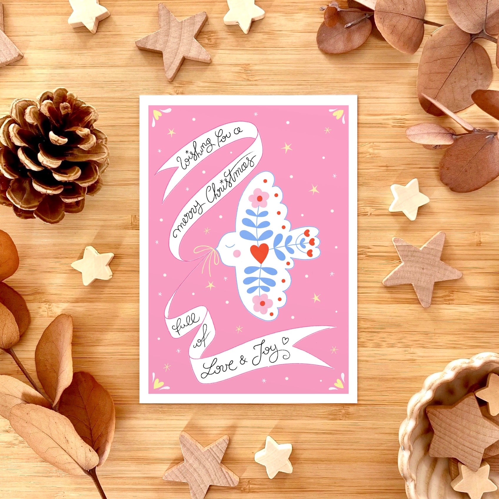 Greeting Card - Love And Joy