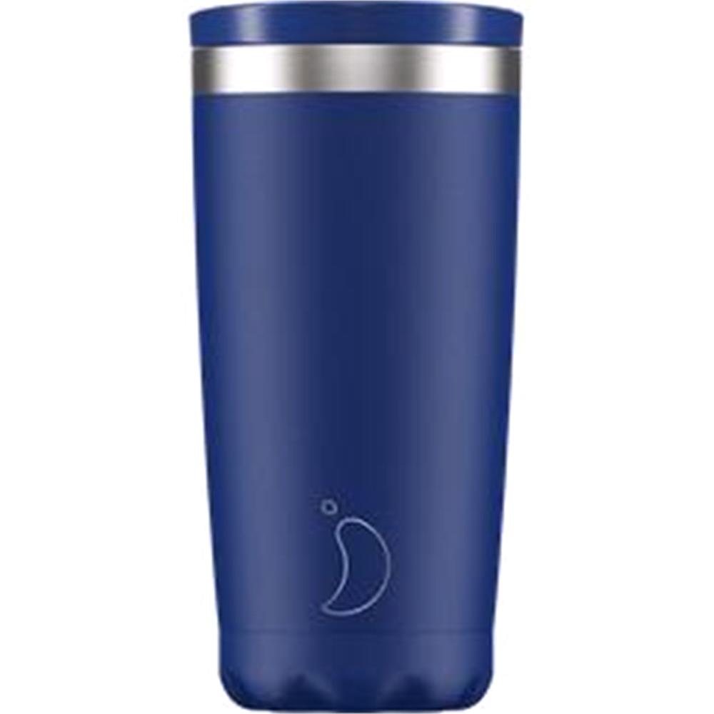 Chilly's 500ml Coffee Travel Cup Matte Blue