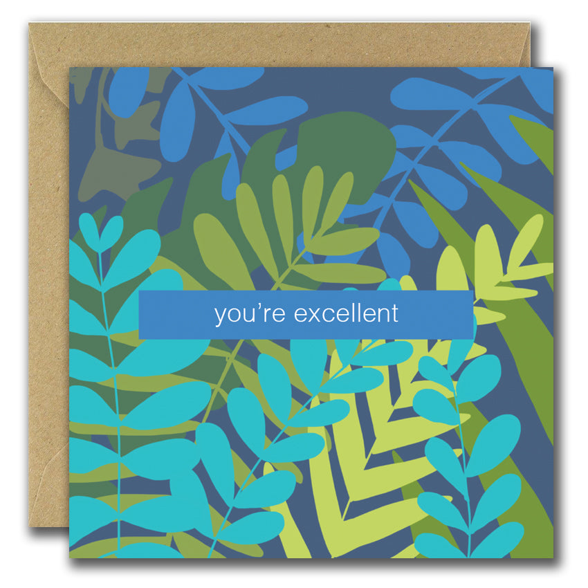 You're Excellent (Greeting Card)