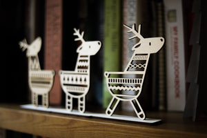 Cosy Deer Christmas Decoration