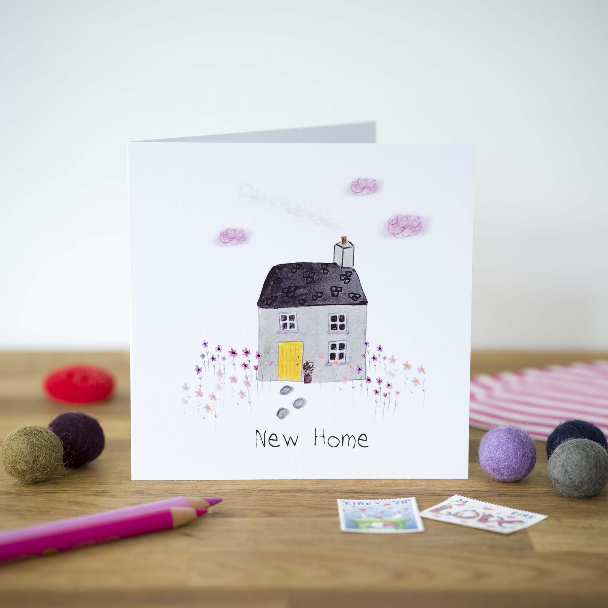 Pear Shaped Studio "New Home" Greeting Card