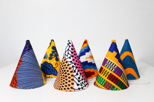 Ankara Party Hat (Cone Pack of 5) - MIMI+MARTHA