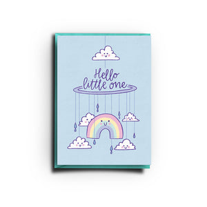 Hello Little One (Greeting Card)