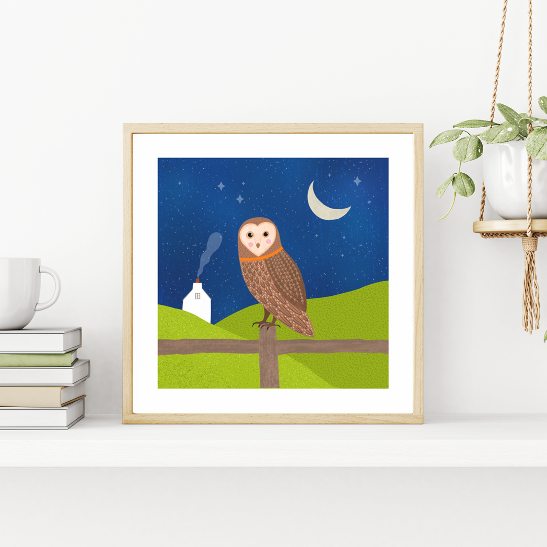 Art Print - The Barn Owl