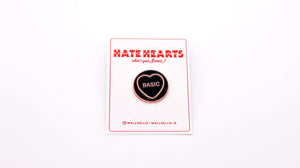 Basic Hate Hearts Pin Badge - MIMI+MARTHA
