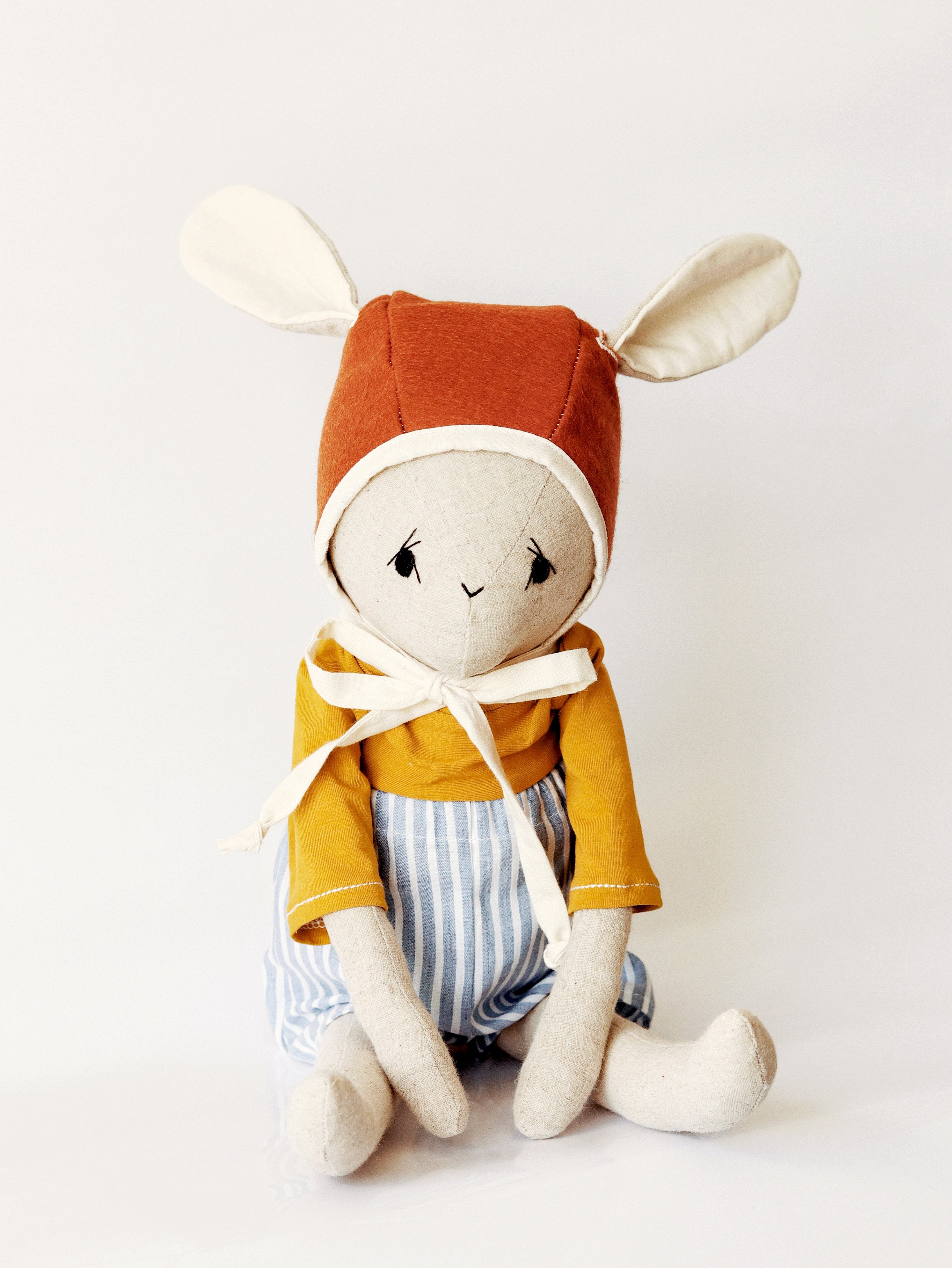 Handmade Doll - Bruno Big Bunny - MIMI+MARTHA