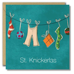 St. Knickerlas - Christmas (Greeting Card)