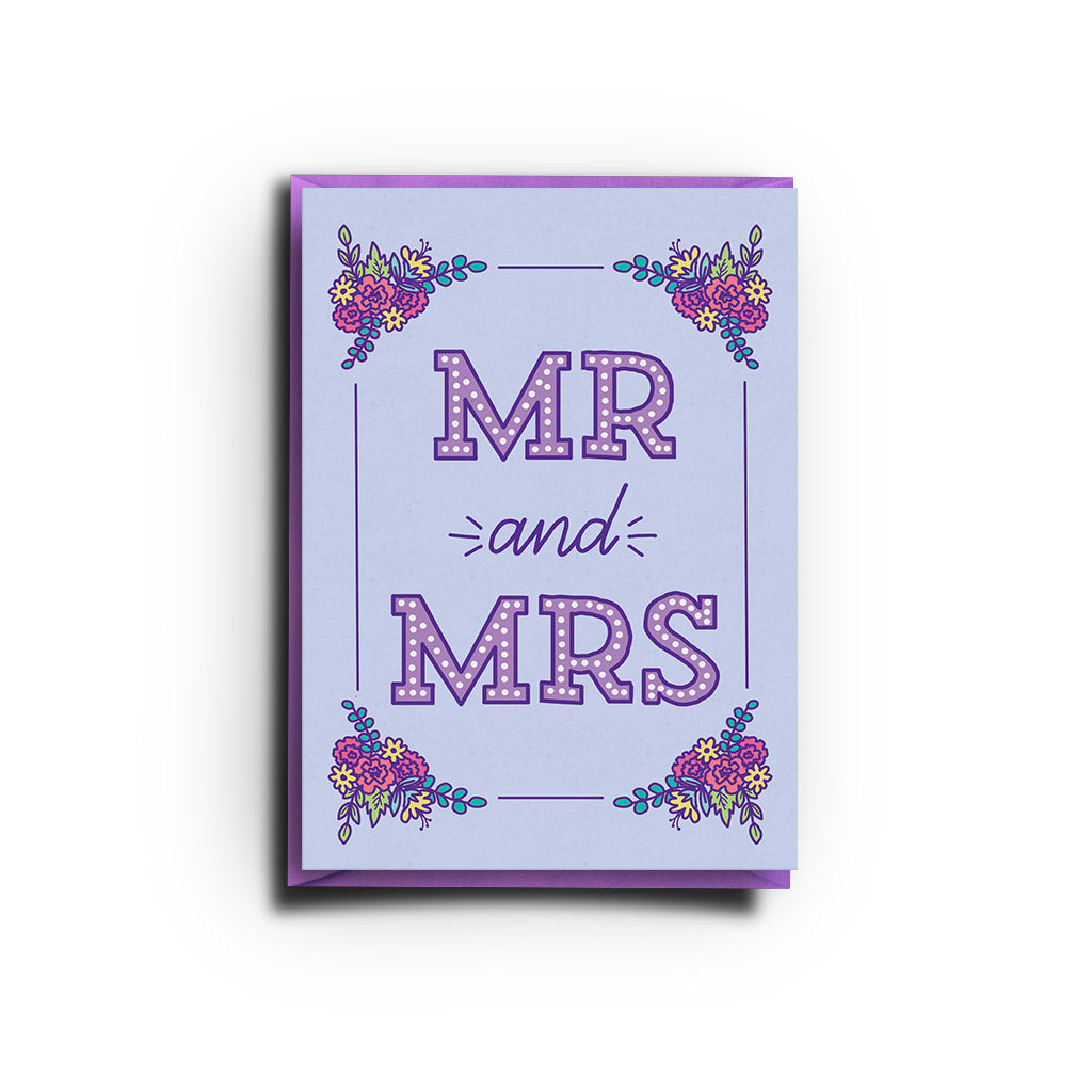 Mr & Mrs (Greeting Card)