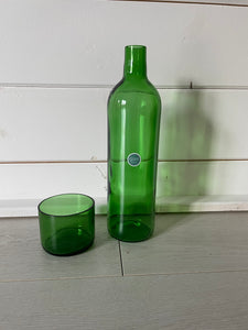 Desk Or Nightstand Carafe And Glass