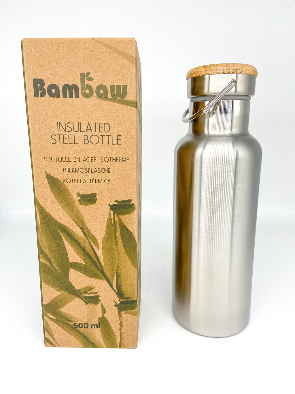 Bambaw Steel Bottle (500ml) - MIMI+MARTHA