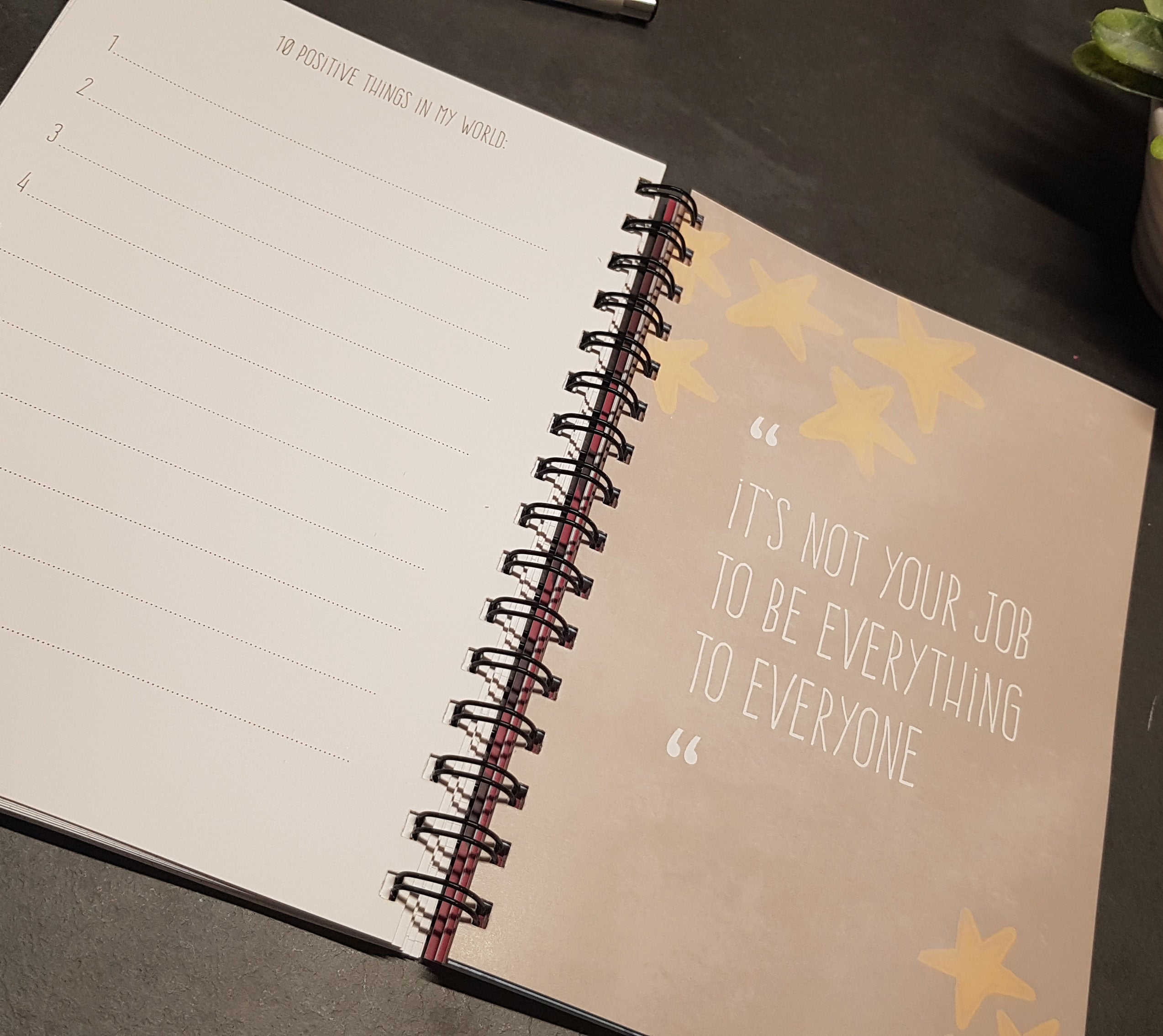 Don't Forget To Remember Yourself - Self Care Journal