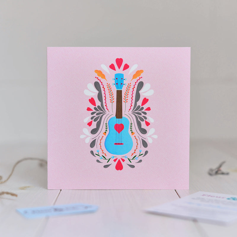 Greeting Card - Ukelele - You Have My Heart