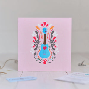 Greeting Card - Ukelele - You Have My Heart
