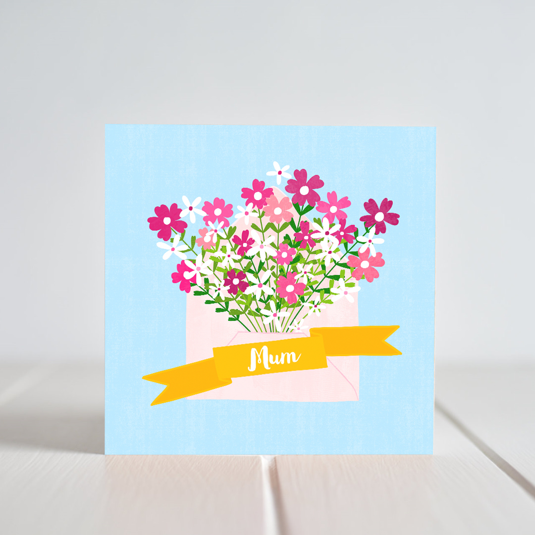 Mini Greeting Card - Mum