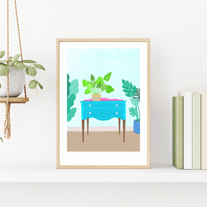 Art Print A4 - Plant Goals