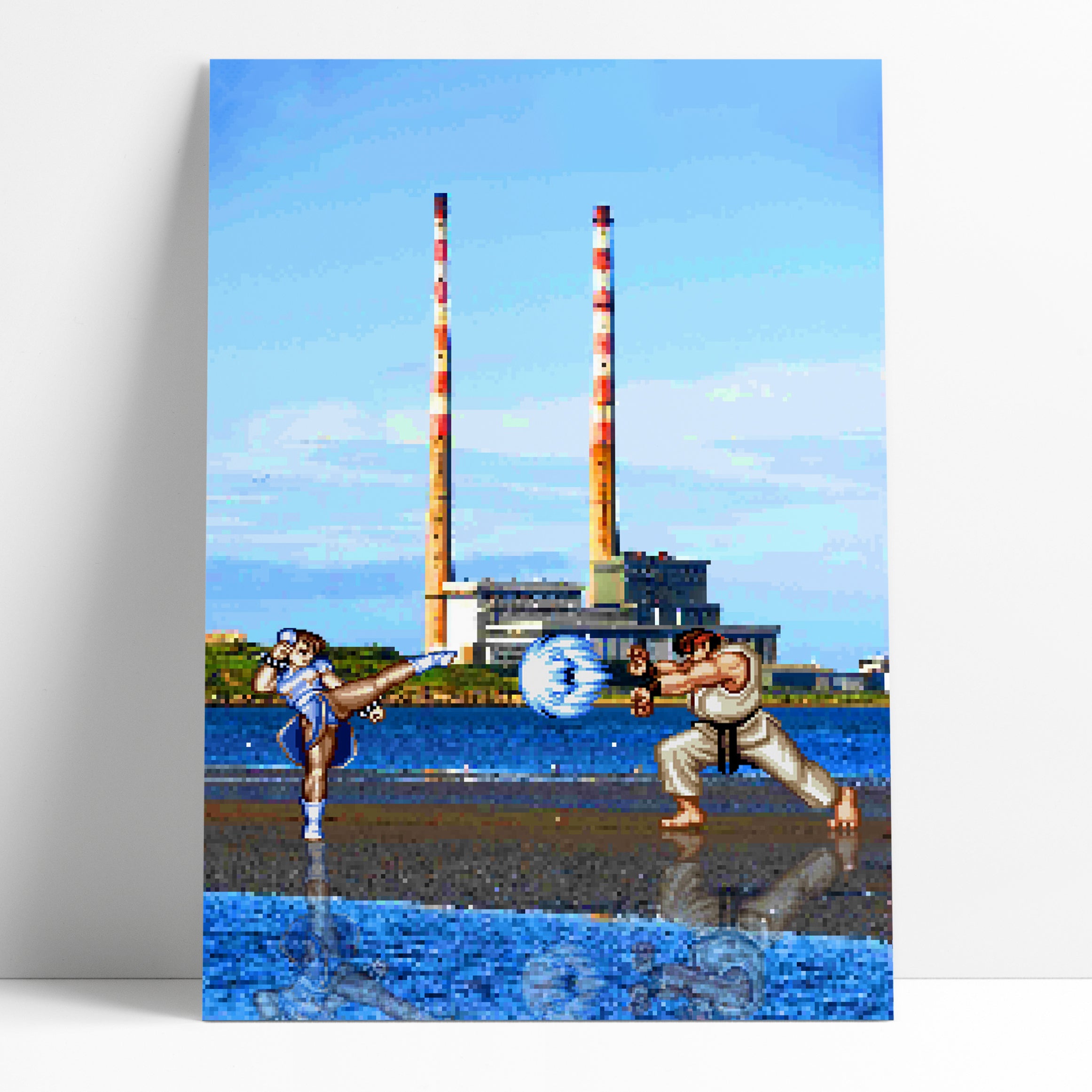 Streetfighter Poolbeg (A4 Print)