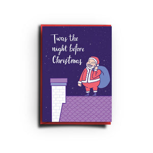 Twas the Night Before Christmas (Greeting Card)