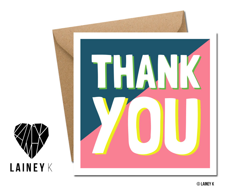 Thank You (Greeting Card)