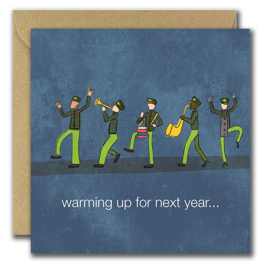 Warming up for next year (Greeting Card)