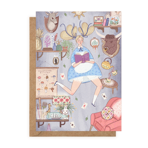 Alice In Wonderland (Greeting Card)