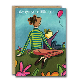 Always Your Little Girl (Greeting Card)