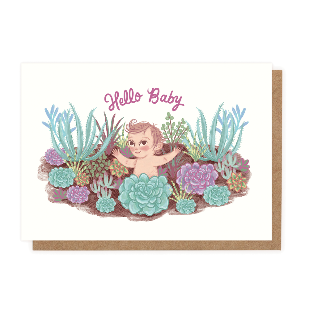 Hello Baby (Greeting Card)