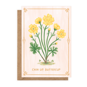 Chin Up Buttercup (Greeting Card)