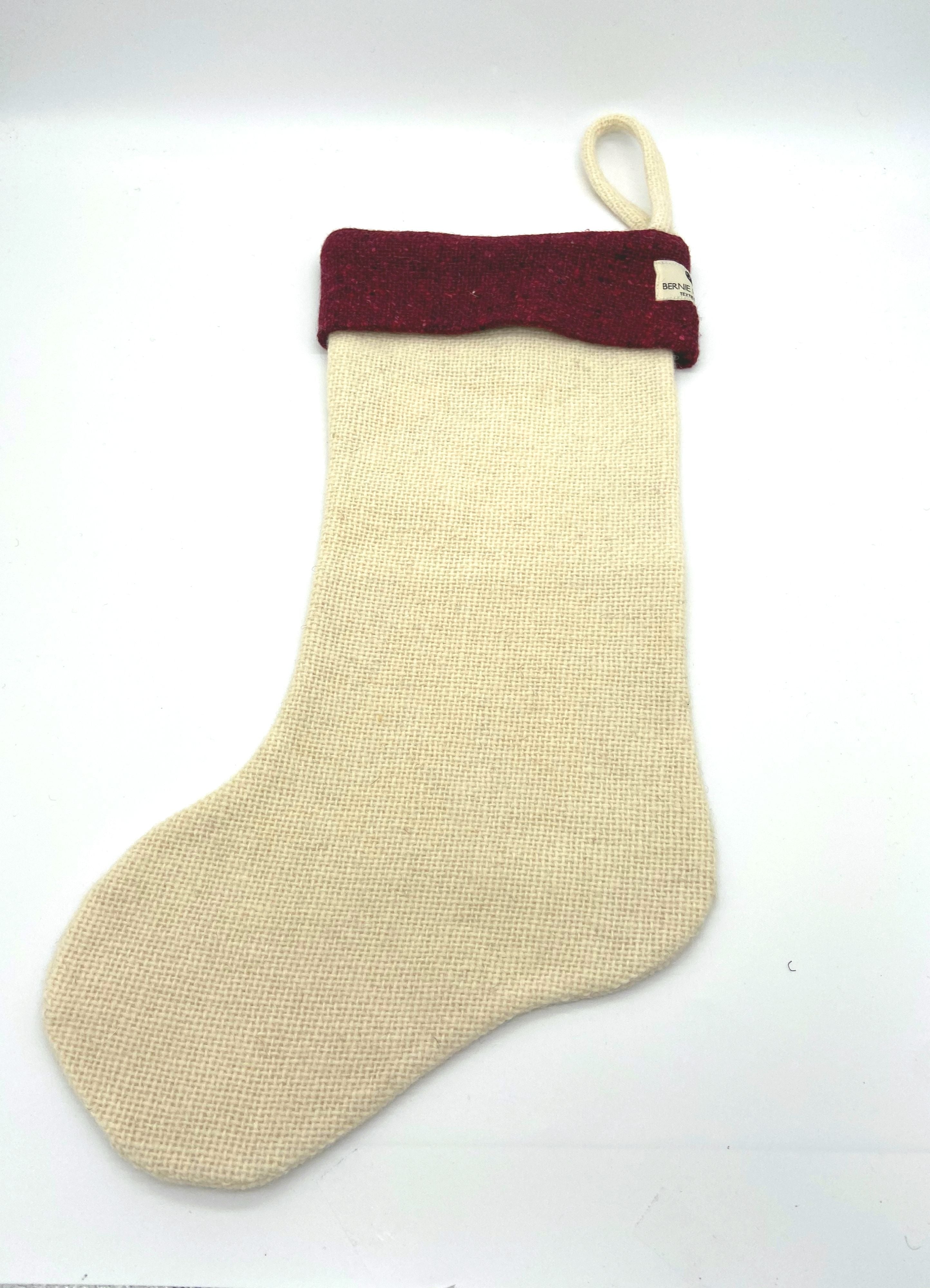 Donegal Tweed Christmas Stocking