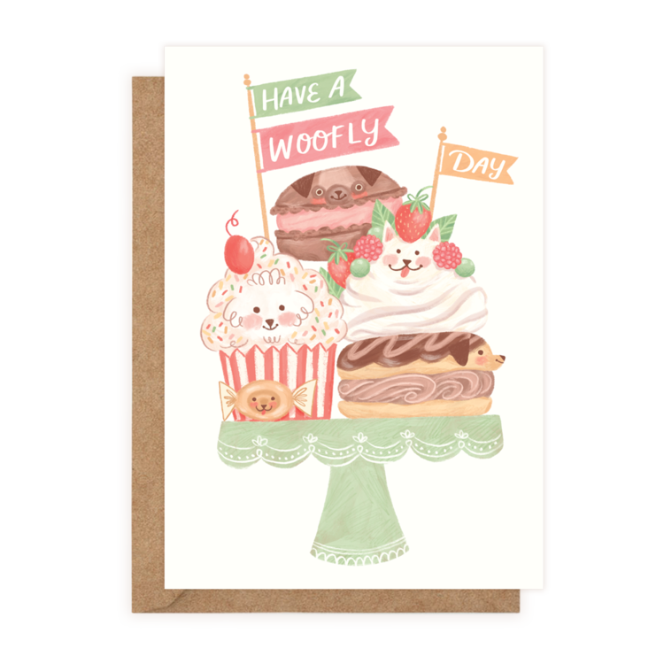 Have A Woofly Day (Greeting Card)