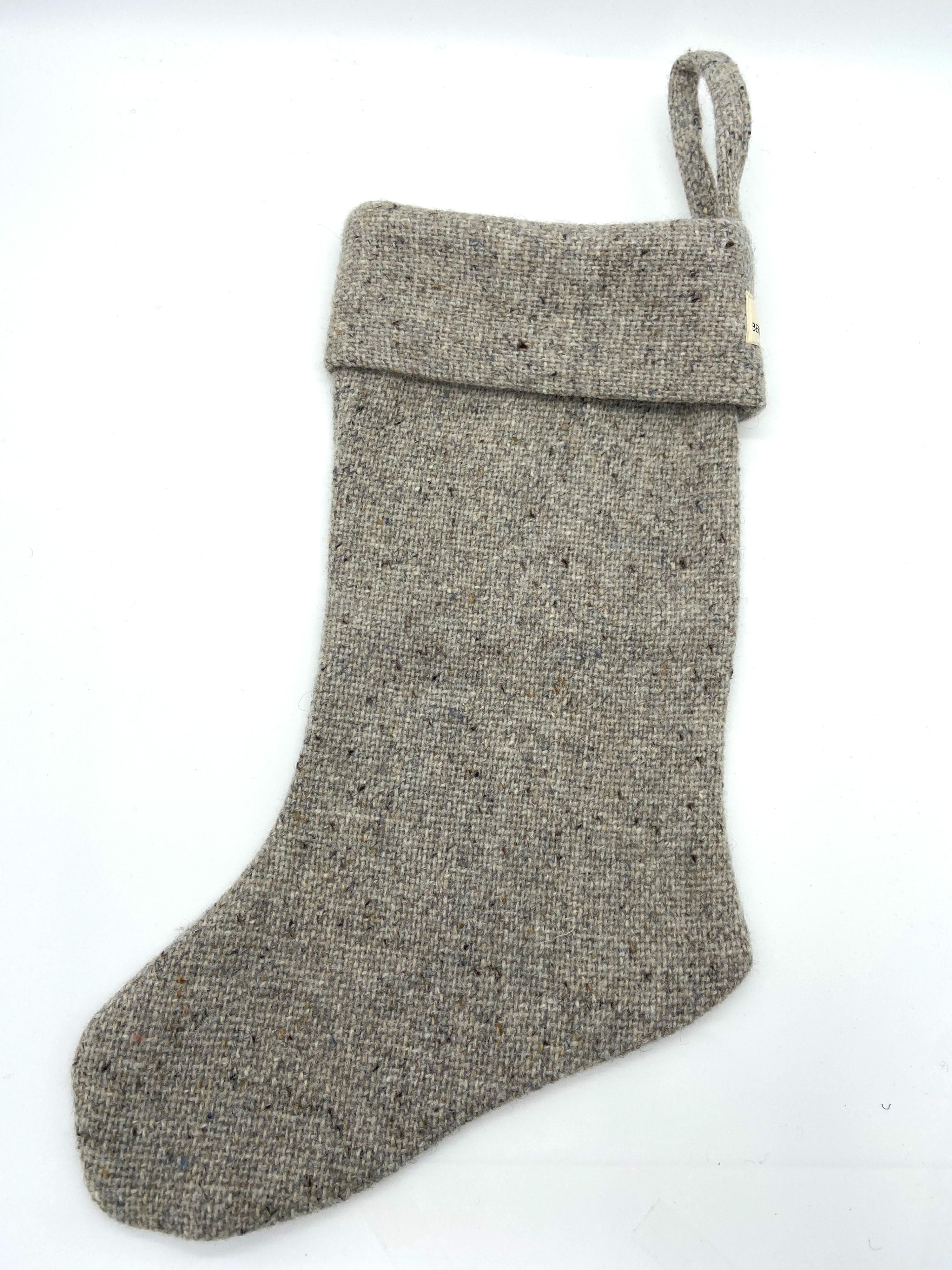 Donegal Tweed Christmas Stocking