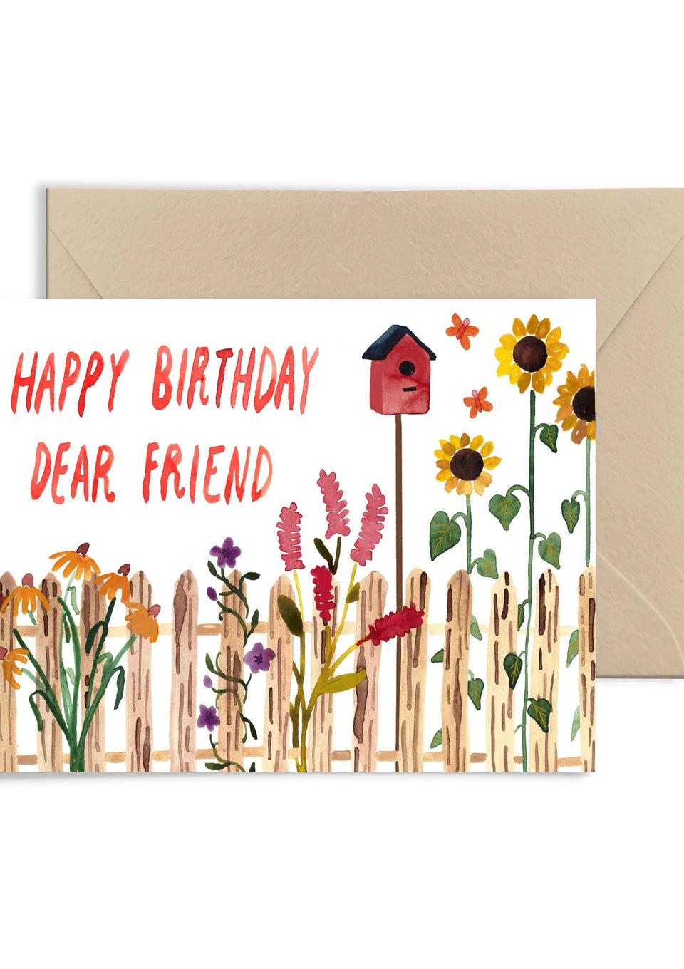 Happy Birthday Dear Friend Greeting Card