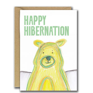 Happy Hibernation - Christmas (Greeting Card)