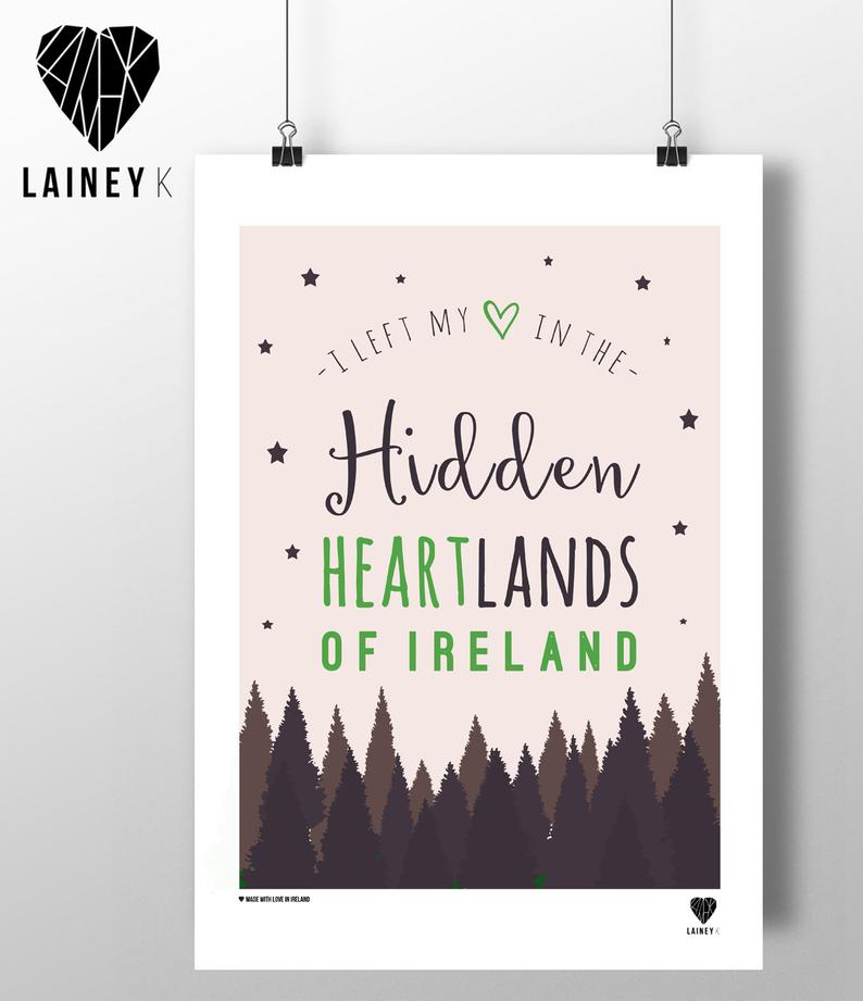 (A4 Print) Hidden Heartlands