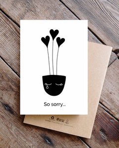 Greeting Card -  So Sorry