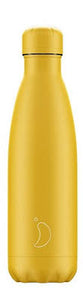 Chilly's Bottle 500ml Matte Burnt Yellow