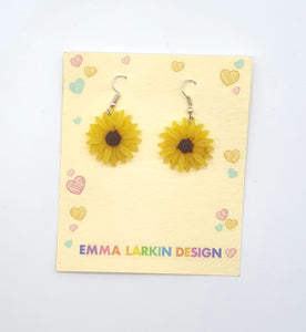 Mini Sunflowers Earrings