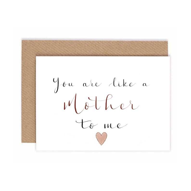 Greeting Card - You Are Like A Mother To Me