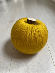 Yarn Pumpkin - Mustard
