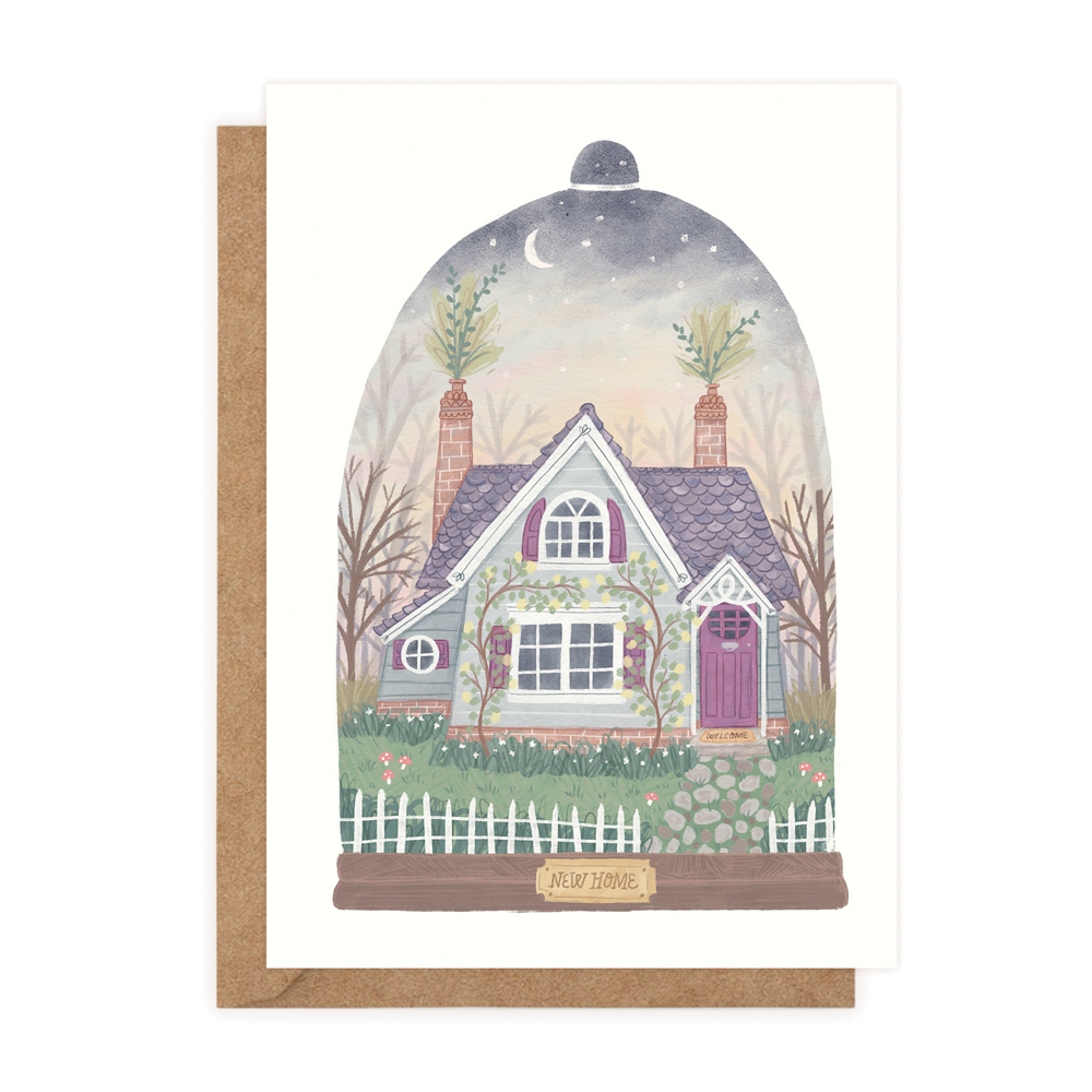 New Home - Edwardian Cottage (Greeting Card)