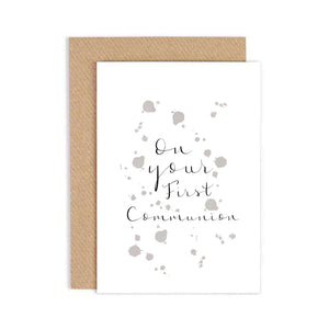 Greeting Card - On Your First Communion