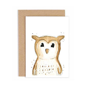 Greeting Card - Oscar The Owl