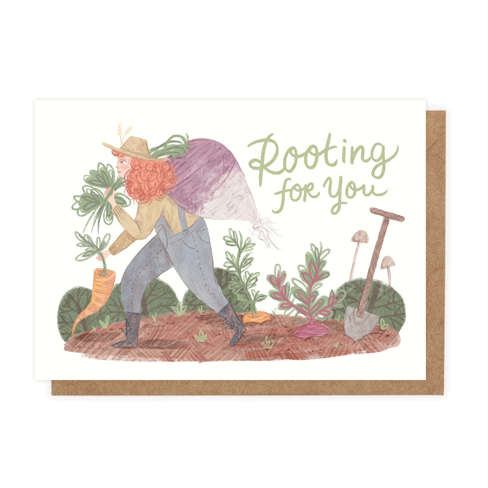 Rooting For You (Greeting Card)