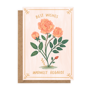 Best Wishes Warmest Regards (Greeting Card)