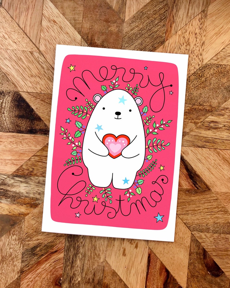 Christmas Card -  Snow Bear