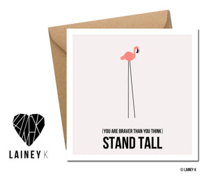 Standing Tall (Greeting Card)