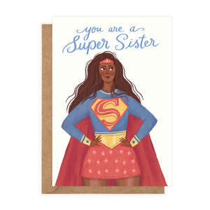 Super Sister (Greeting Card)